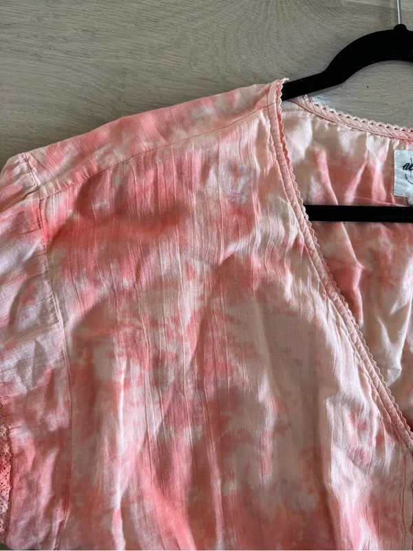 Aerie Rock 'N' Ruffle Tie Dye Mini Layered Dress size XXL - Image 9
