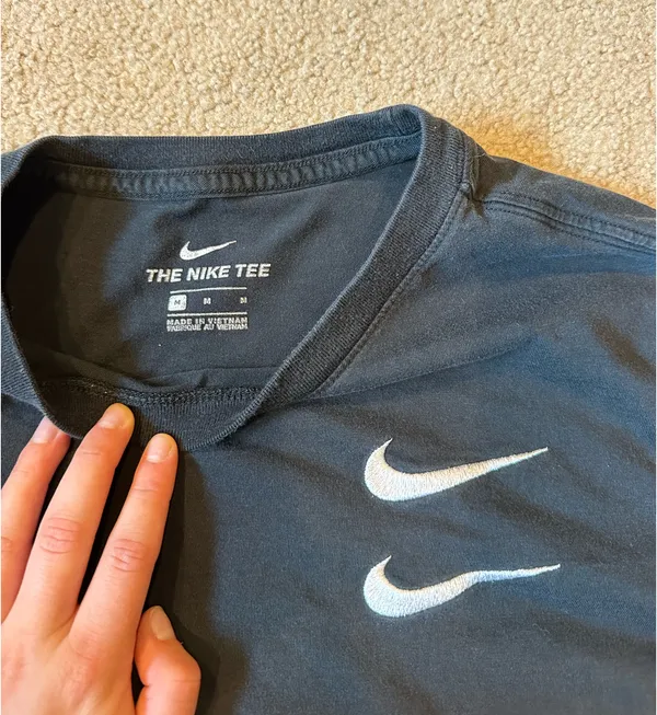 Vintage Nike Black Long Sleeve  - Image 2