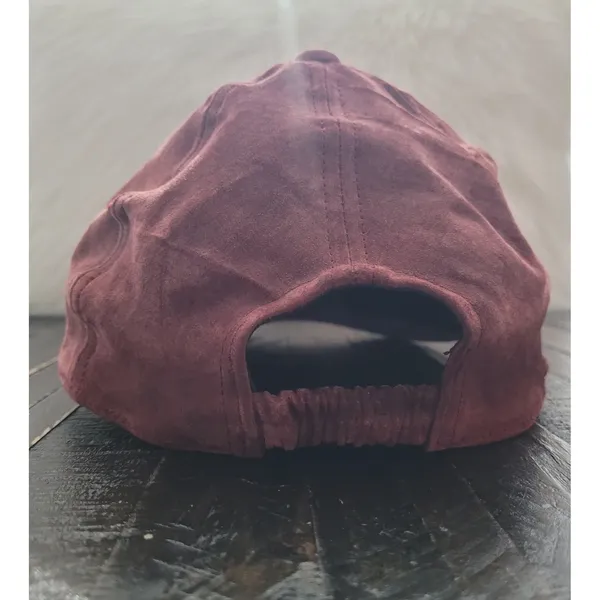 Genuine Leather Suede Hat Women's Adjustable Size - Image 2