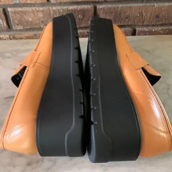 Free People Nico Platform Leather Loafer Creepers Size 41 - Image 7
