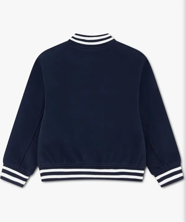 Lacoste preppy boys varsity navy XL jacket - Image 2