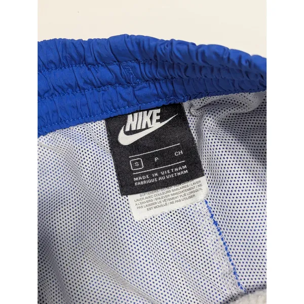 Nike Sportswear Icon Clash Pants Sweatpants Blue Gray Workout Womens Small Gym - Image 4