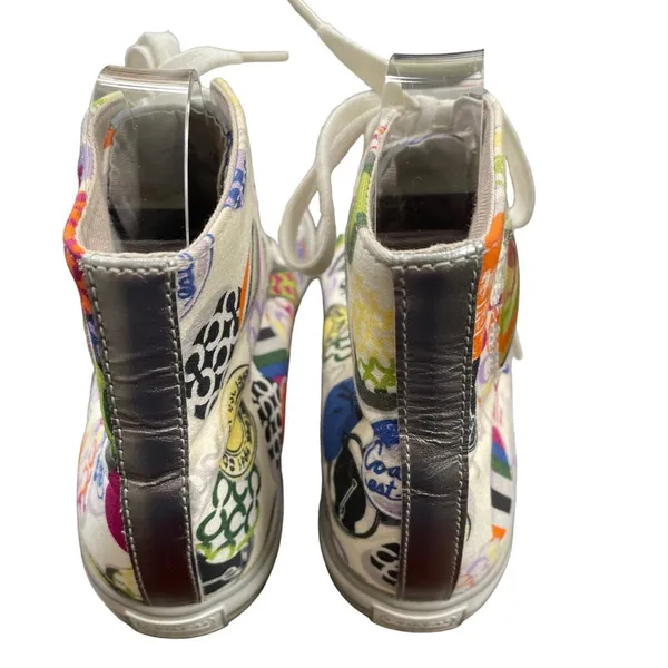 Coach Women's Cardinal High Top Sneakers Size 7 SKU 1161 - Image 3