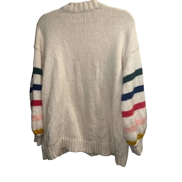 ✨Torrid Cotton Intarsia Pullover Balloon Sleeve Sz 0X Sweater✨ - Image 6