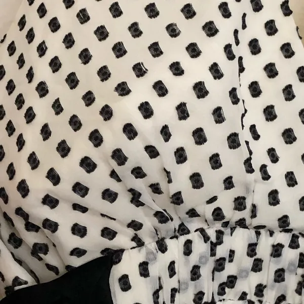 BCBGMAXAZRIA Silk polka dot halter dress - EUC!! 2 - Image 9