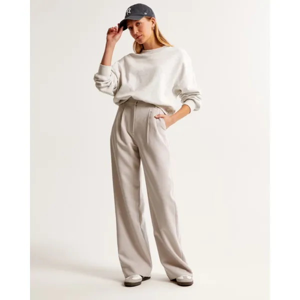 Abercrombie & Fitch Sloane Tailored Wide Leg Pant Size 29/8 NWT - Image 4