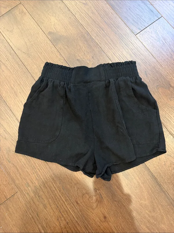 Trendy Queen Women’s Matching Lounge Short Sets Size Small in Black - C72-046 - Image 3