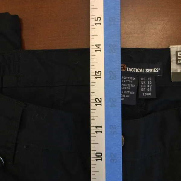 NWT 5.11 women’s taclite pro pant 16 long navy - Image 9