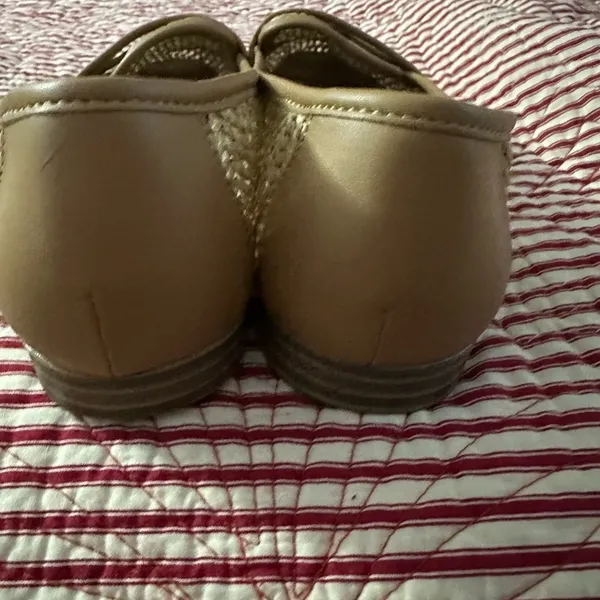 White Mountain Tan Flats with Woven Pattern - Image 2