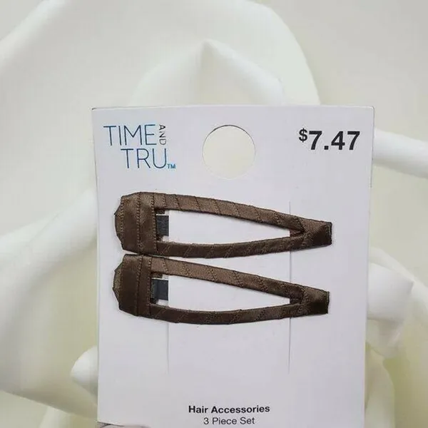 Time and Tru Womens‎ Hair Clip Scarf Hairband Hair Accessory Set - Image 3