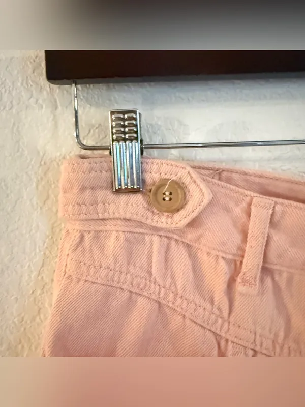 NWT Free People Womens Pants Jeans Light Pink High Waist Soft Retro Size 30 - Image 7