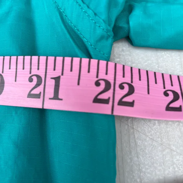 Vintage 90s L.L. Bean Green Teal Windbreaker Jacket - Image 7