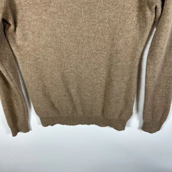 Charter Club 100%‎ Cashmere Sweater Tan Womens Size S Crewneck Pullover Neutral - Image 4