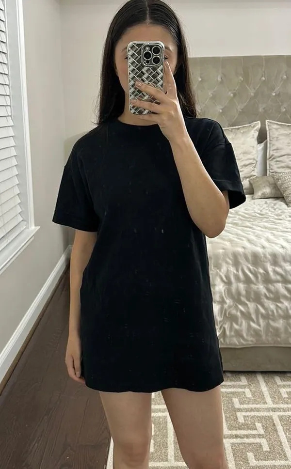 Forever 21 Black T Shirt Dress - Image 2