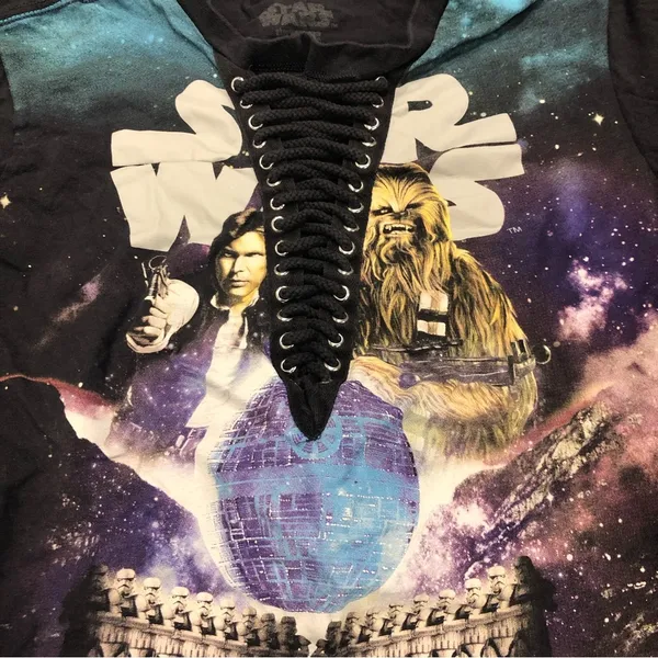 Star Wars Lace Up T-Shirt - Image 6