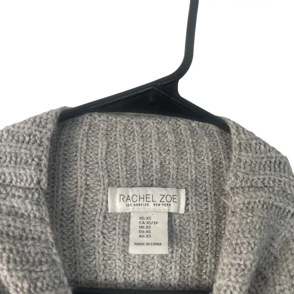 Rachel‎ Zoe Women's Size XS Classic Basic Grey Knit Sweater - Image 5