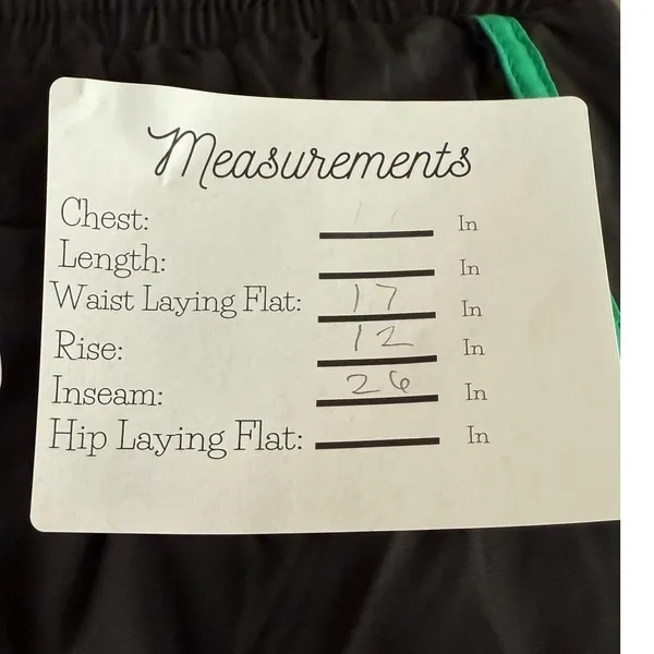 NWT Fabletics Valerie Slouch Jogger Drawstring Waist Contrasting Colors L Black - Image 9