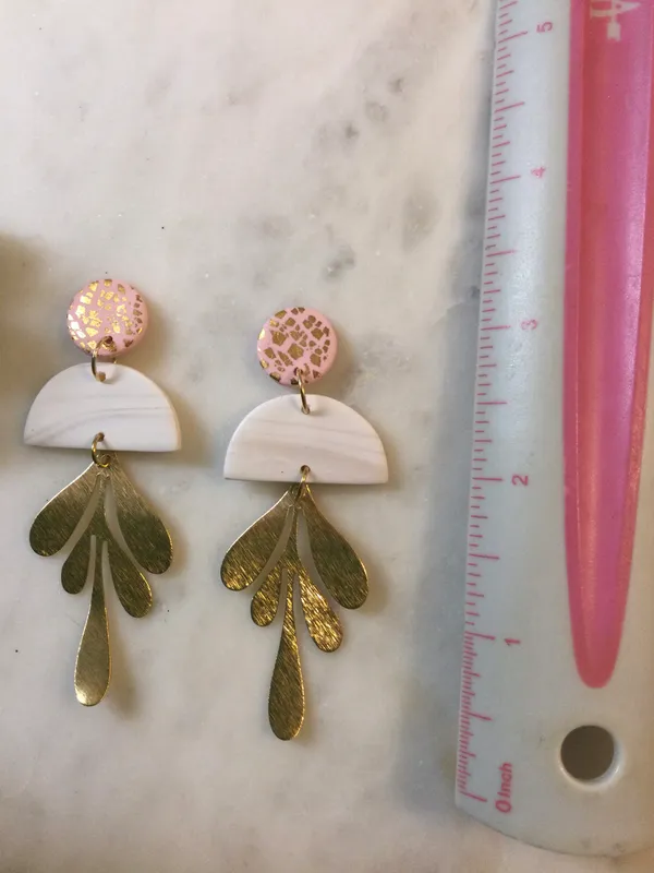 Handmade Polymer Clay Earrings - Image 5