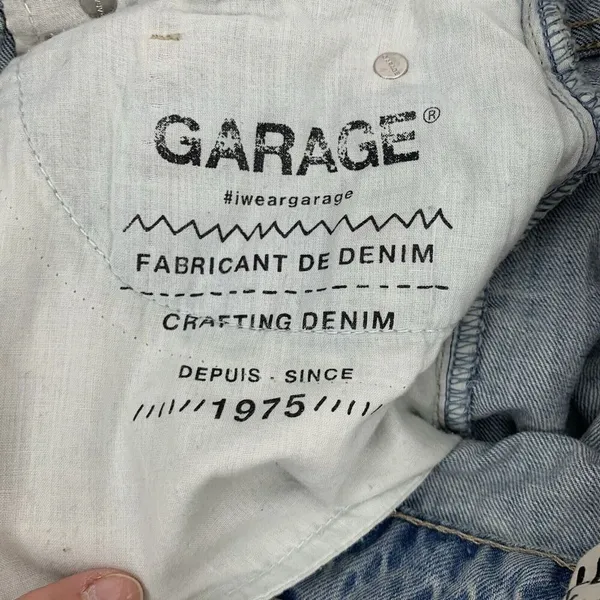 Garage Jr Size 7 Cut Off Shorts Craft Denim Festival Hi‎ Rise Jean Short Women's - Image 11