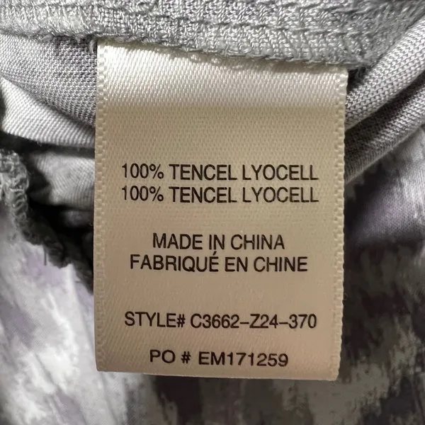Cloth & Stone Jogger Pants Gray‎ Animal Print Drawstring M Tencel Lyocell - Image 8