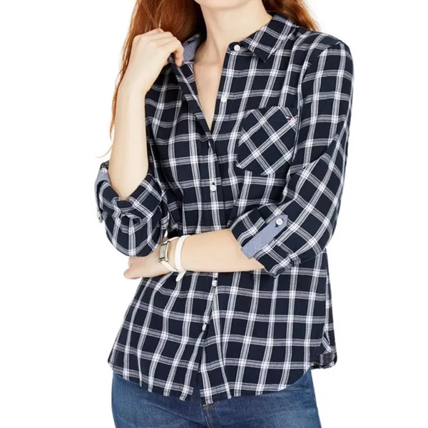 Tommy Hilfiger long sleeve women’s shirt size S LIKE NEW NO TAGS - Image 3
