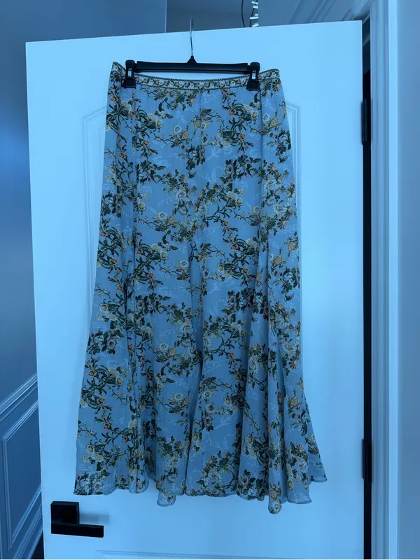 Max Studio Floral Midi Skirt - Image 3