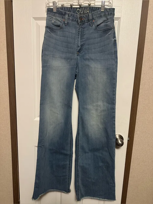 Kimes Ranch Light Blue High-Rise Wide Leg Jeans - Image 2