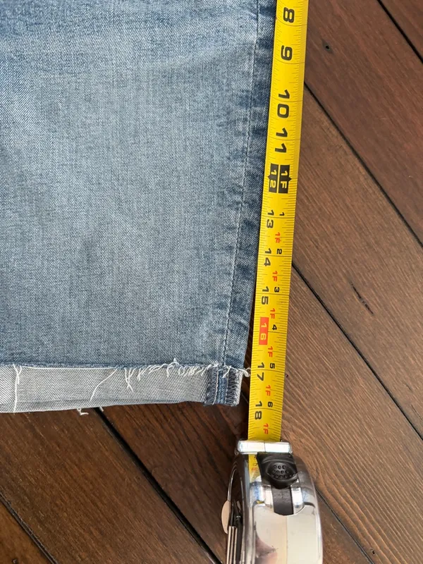 Abercrombie & Fitch Women’s Size 28 Denim Shorts High Rise Jean Shorts Stretch - Image 6