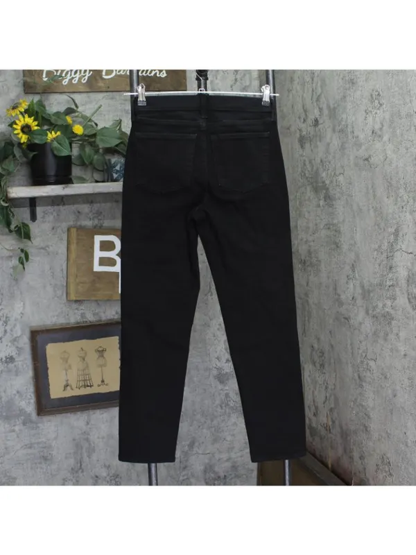 NWT Universal Thread Mid-Rise 80's Slim Straight Ankle Jeans 94627412 Black 2 - Image 3