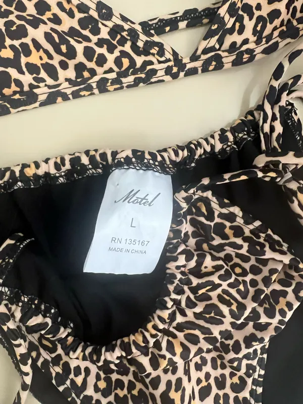 Motel leopard print bathing suit  - Image 3