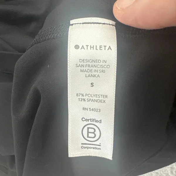 Athleta Nitro Tank Top Black Athletic Athleisure Yoga Women's Small - Image 6