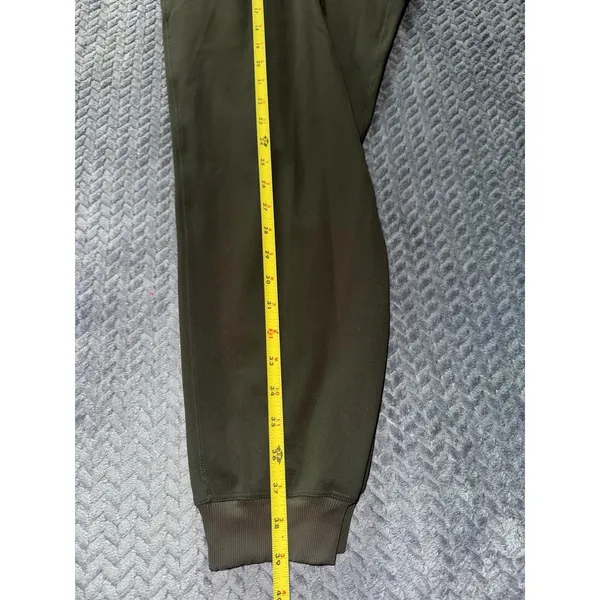 Lululemon Women's‎ Jogger Pants On The Fly Luxtreme Dark Olive Green Size 14 - Image 11