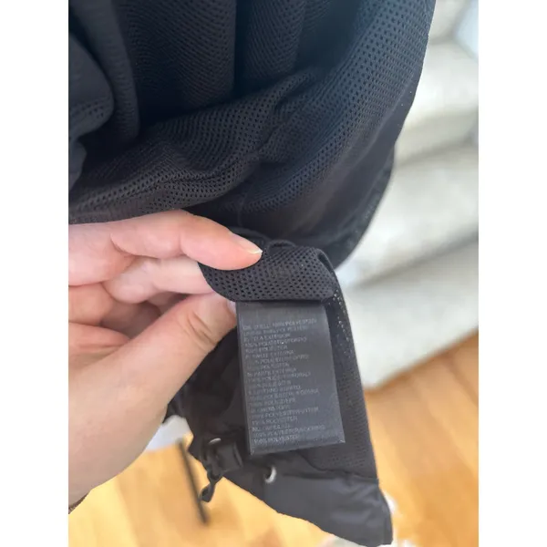 The North Face Black Front Zip Lightweight Windbreaker Jacket - Image 8