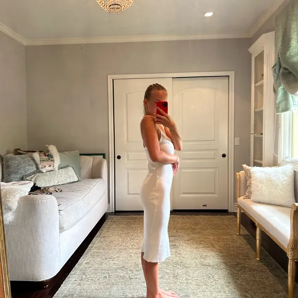 Zara white maxi tube dress - Image 2