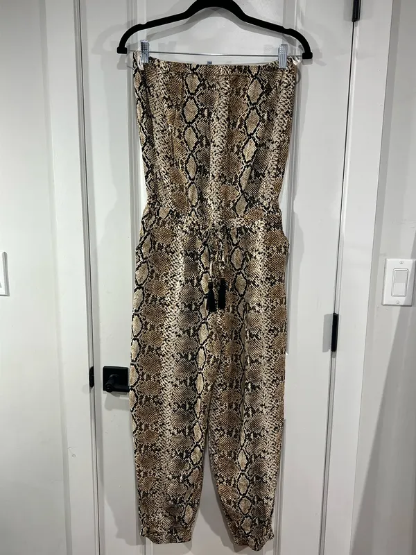 Blue Island snake skin Jumpsuit - Image 6