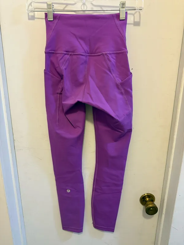 Purple Lululemon Leggings - Image 2