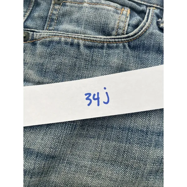 Abercrombie & Fitch Button Fly Cuffed Denim Shorts Size 6 - Image 10