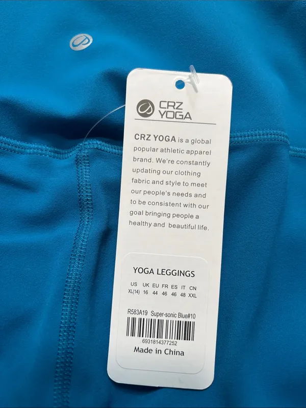 CRZ Yoga cropped leggings NWT (20”) size XL - Image 4