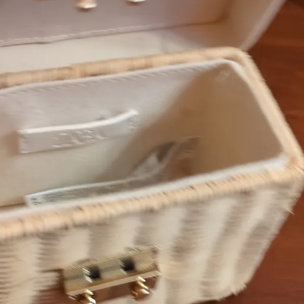 Zara Weaved Mini Bag - Image 8