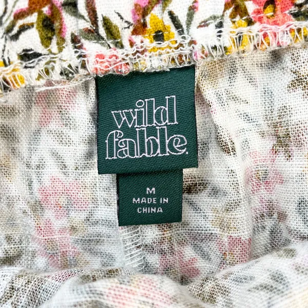 Wild‎ Fable Ruffled Shorts Womens Medium Cottagecore Floral Boho Feminine Dainty - Image 6