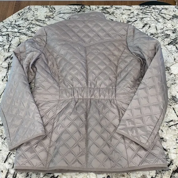 Lucky Brand Taupe Puffer‎ Jacket/Coat- Women’s size small - Image 4