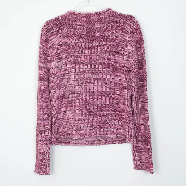 Billabong Womens Wool Blend Pullover Knit Sweater Pink Size XL‎ Mock Neck Y2K - Image 6