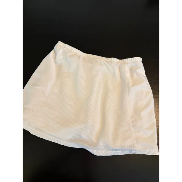 Nike Sphere Women White Tennis Skort XL Athletic‎ Skirt with Built in Shorts - Image 6