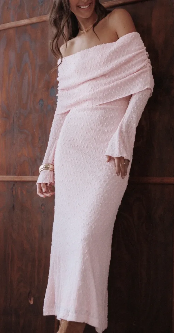Petal & Pup Off The Shoulder Dress - Image 2