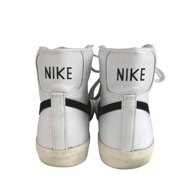 Nike Blazer Mid '77 White Black Mid Top Lace Up Athletic Sneakers Shoes Size 7 - Image 3