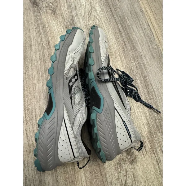 Saucony Womens Excursion TR 16 Trail Running Shoes Gray Teal Size 9.5‎ - Image 7
