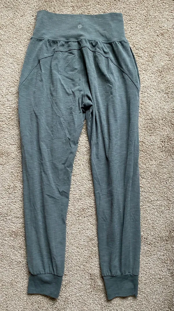 Athleta Salutation Joggers in Sage Green - Image 4