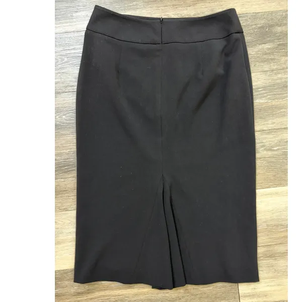 Long Tall Sally Black Pencil Skirt Size 10 Tall Career Work - Image 2