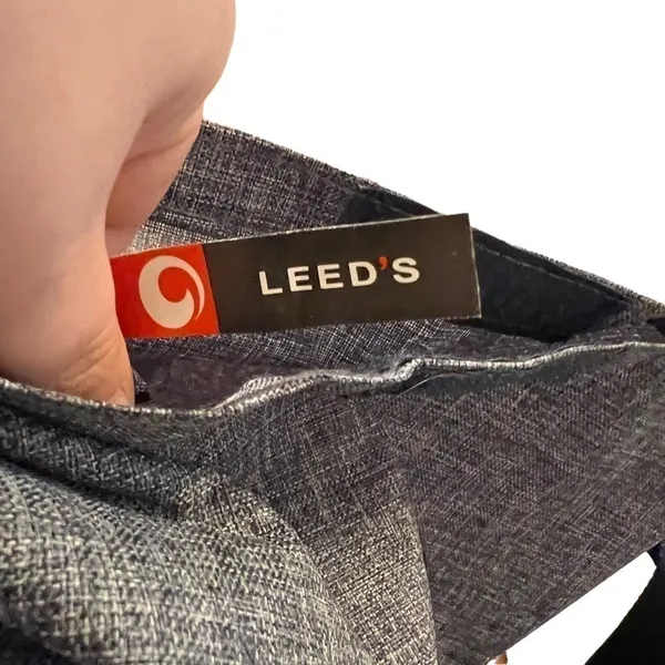 Leed's Foldover Tote Bag Shoulder Bag Gray Blue Netsuite NSW 14 Accenture Pocket - Image 12