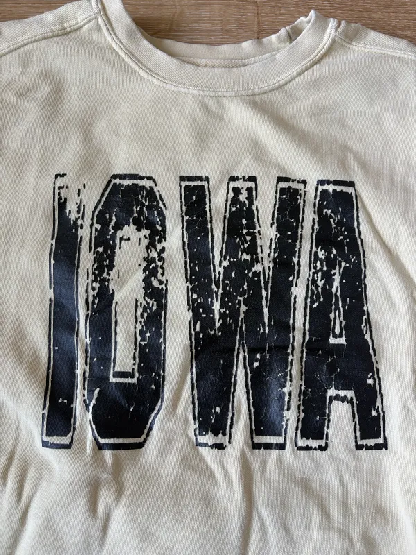 Iowa Comfort Colors Crewneck Sweatshirt - Image 3